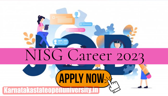 NISG Human Resource Lead Recruitment In Delhi 2023