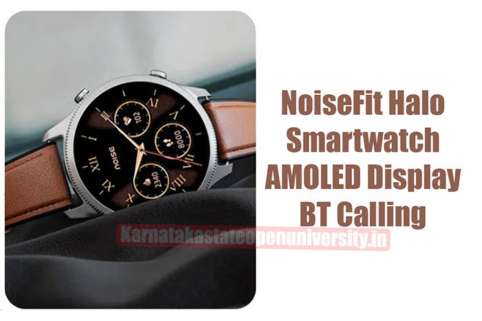 NoiseFit Halo smartwatch