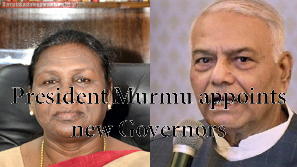 President Murmu appoints new Governors