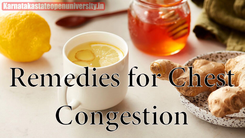 Remedies for Chest Congestion