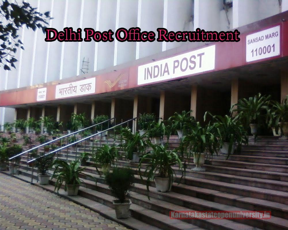 Delhi Post Office Recruitment