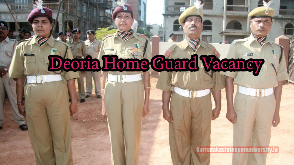 Deoria Home Guard Vacancy