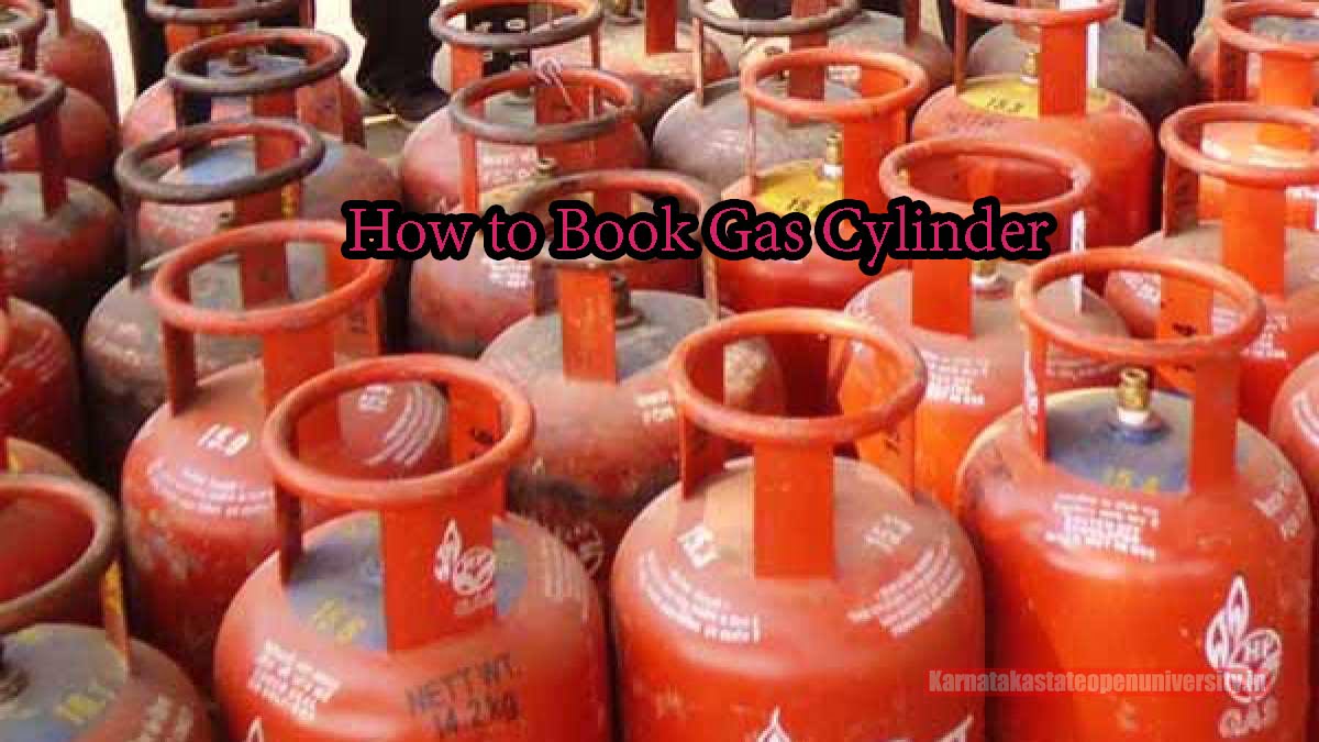 How to Book Gas Cylinder