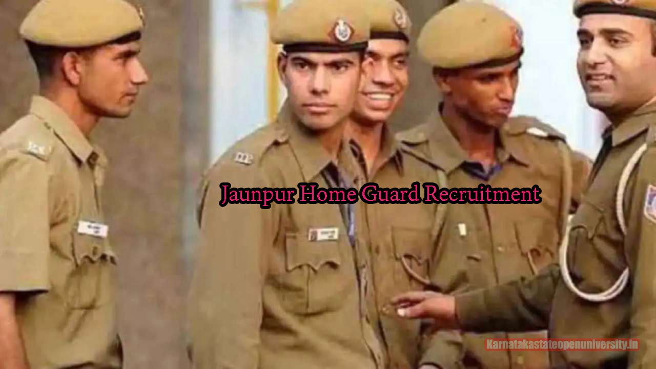 Jaunpur Home Guard Recruitment