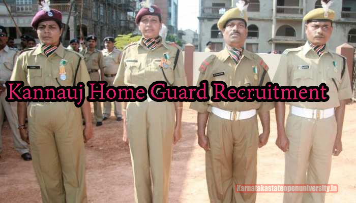 Kannauj Home Guard Recruitment