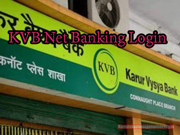 KVB Net Banking Login