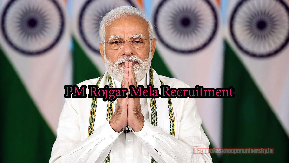 PM Rojgar Mela Recruitment