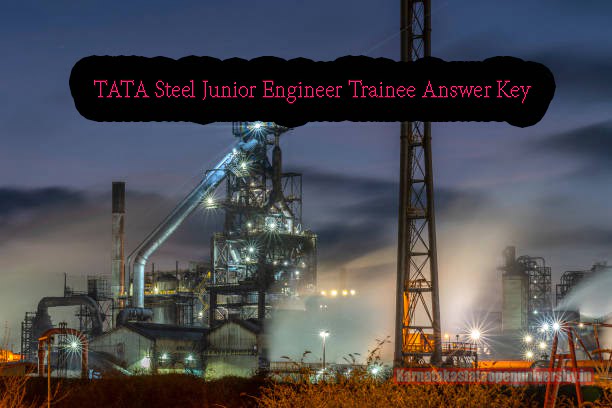 TATA Steel Junior Engineer Trainee Answer Key 