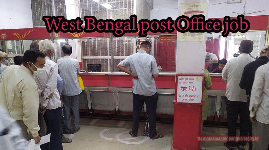 West Bengal post Office job