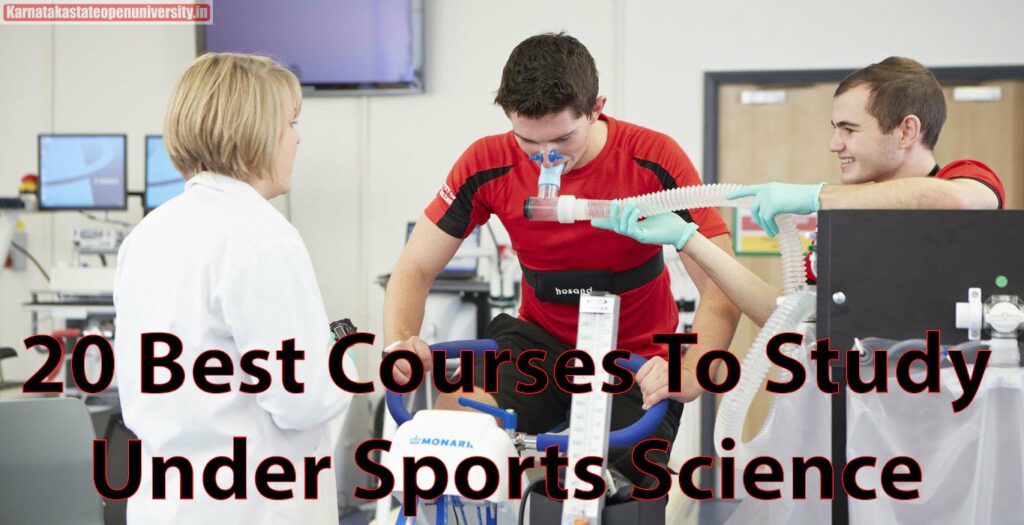 20 Best Courses To Study Under Sports Science