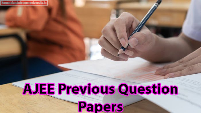 AJEE Previous Question Papers