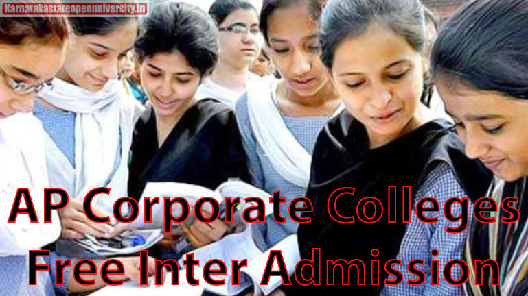 AP Corporate Colleges Free Inter Admission