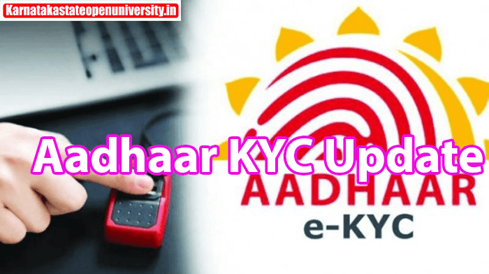 Aadhaar KYC Update