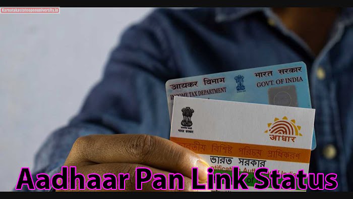 Aadhaar Pan Link Status