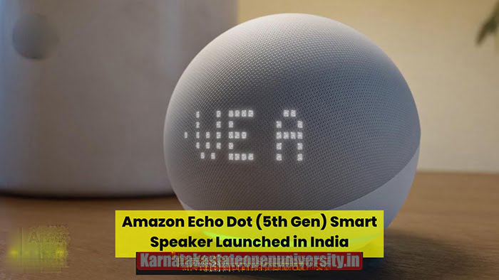 Amazon Echo Dot (5th Gen) launched in India