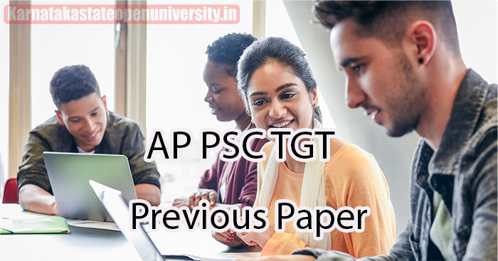Arunachal Pradesh PSC TGT Previous Paper