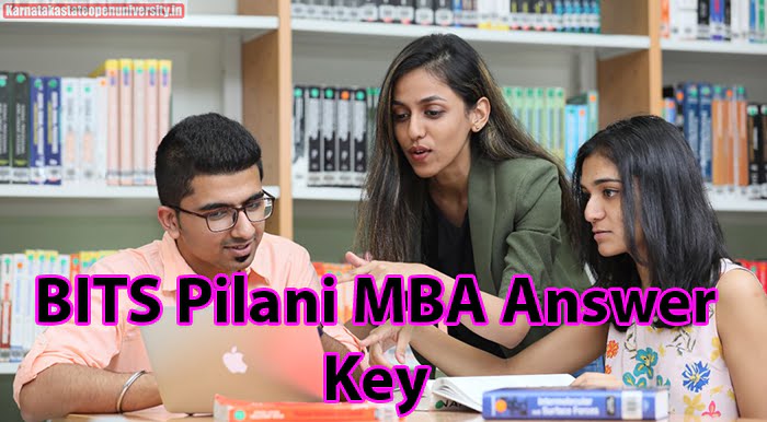 BITS Pilani MBA Answer Key