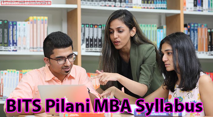 BITS Pilani MBA Syllabus