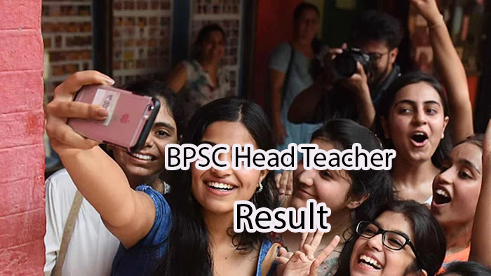 BPSC Head Teacher Result 