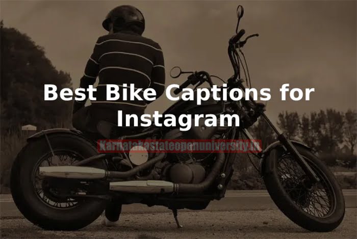 Best Bike Captions for Instagram