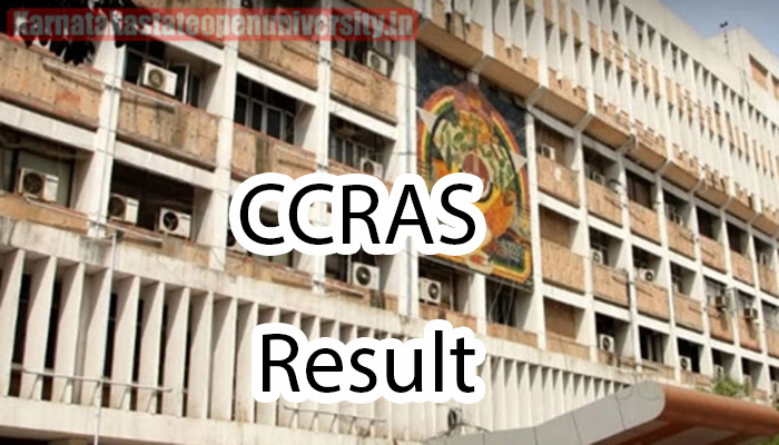 CCRAS Result