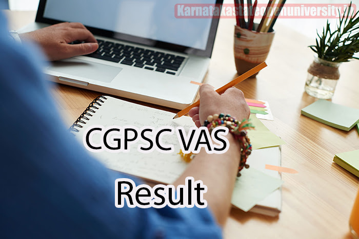 CGPSC VAS Result