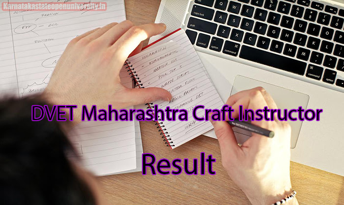 DVET Maharashtra Craft Instructor Result