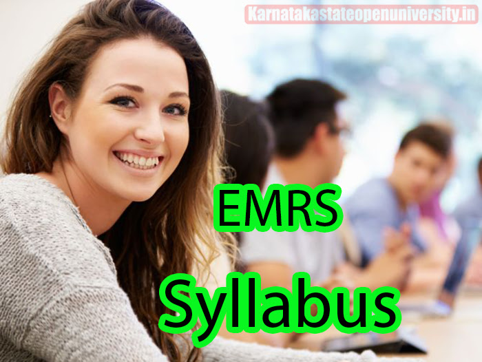 EMRS Syllabus