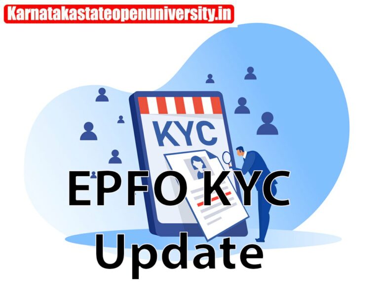 EPFO KYC Update 2024 Employee KYC Update in EPFO UAN Portal
