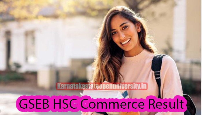 GSEB HSC Commerce Result