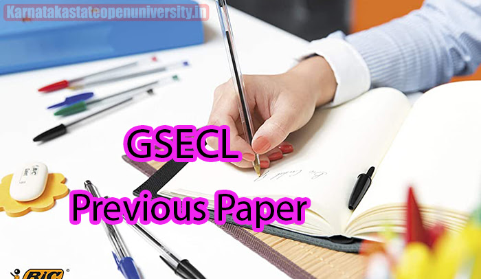 GSECL Previous Paper 