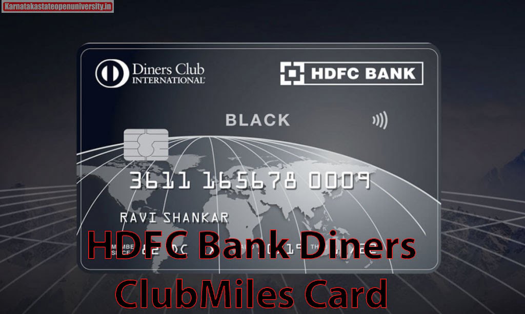 HDFC Bank Diners ClubMiles Card