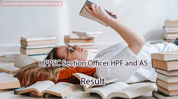 HPPSC Section Officer HPF and AS Result 