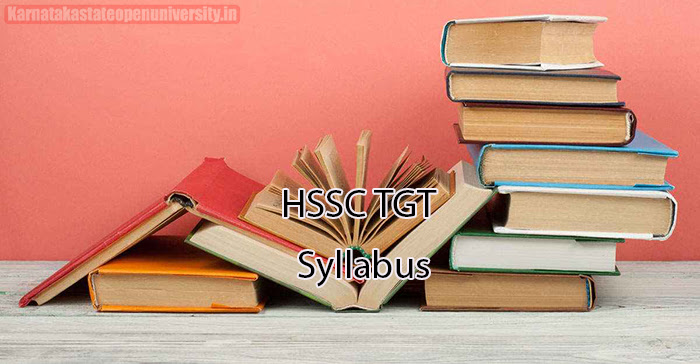 HSSC TGT Syllabus 