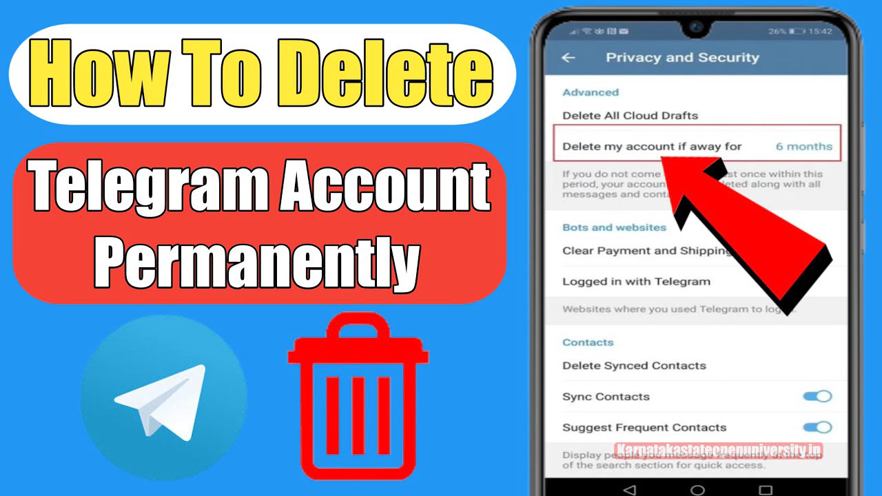 Delete a Telegram Account Permanently