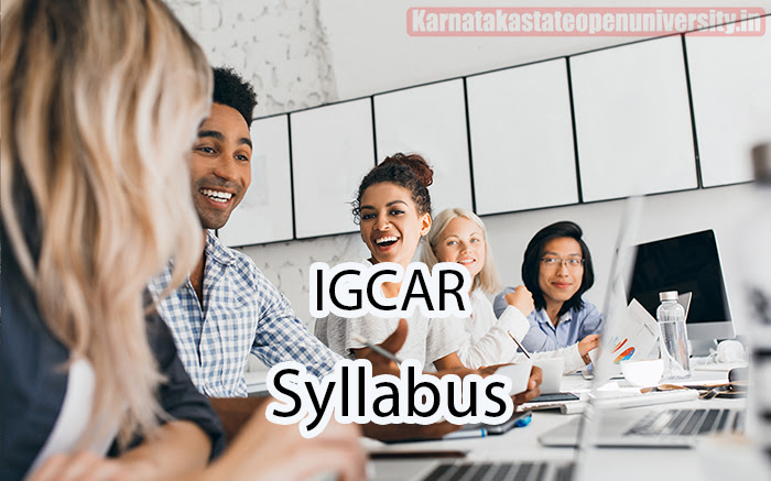 IGCAR Syllabus