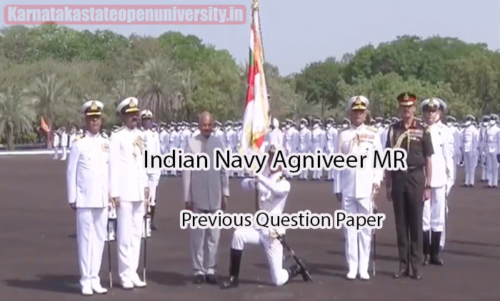 Indian Navy Agniveer MR Previous Question Paper