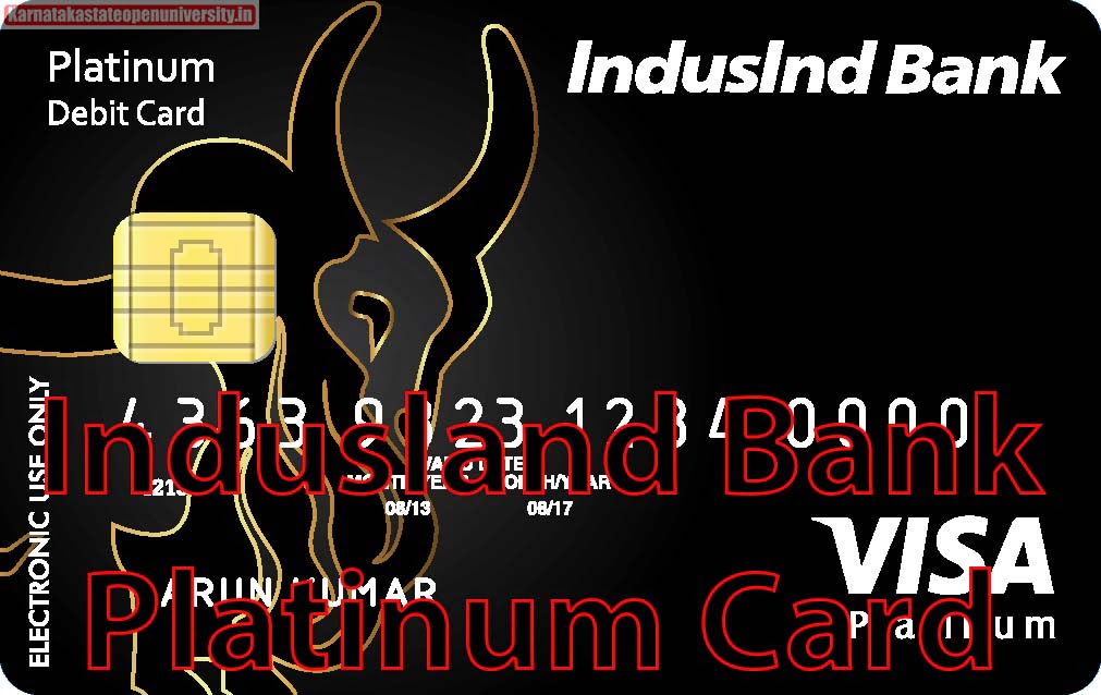 Indusland Bank Platinum Card