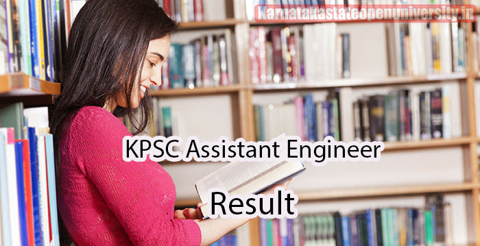 KPSC Assistant Engineer Result