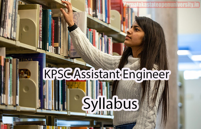 KPSC Assistant Engineer Syllabus