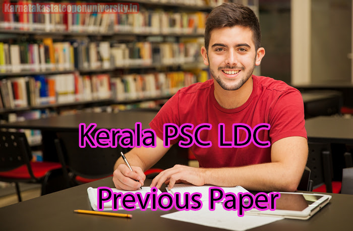 Kerala PSC LDC Previous Paper 