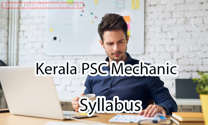 Kerala PSC Mechanic Syllabus