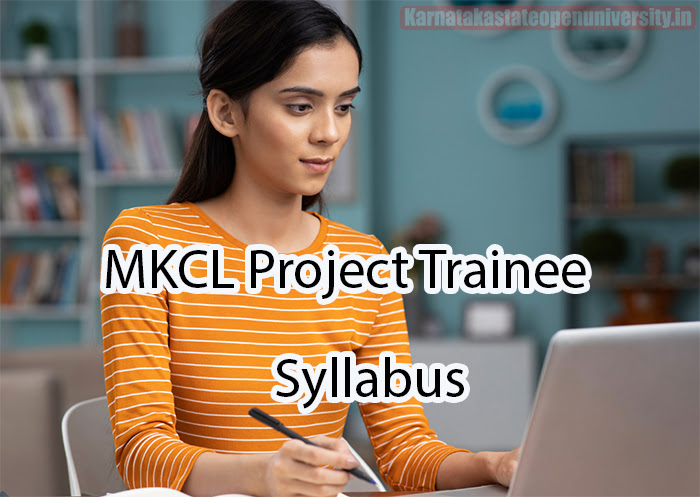 MKCL Project Trainee Syllabus 