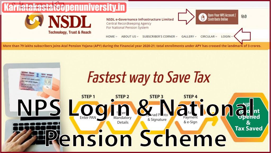 NPS Login & National Pension Scheme