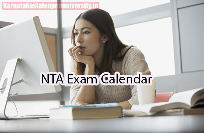 NTA Exam Calendar 