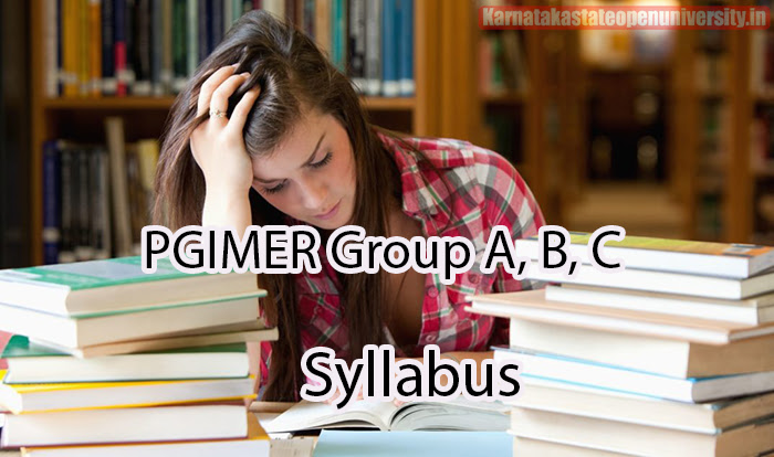 PGIMER Group A, B, C Syllabus
