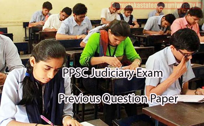 PPSC Judiciary Exam Previous Question Paper