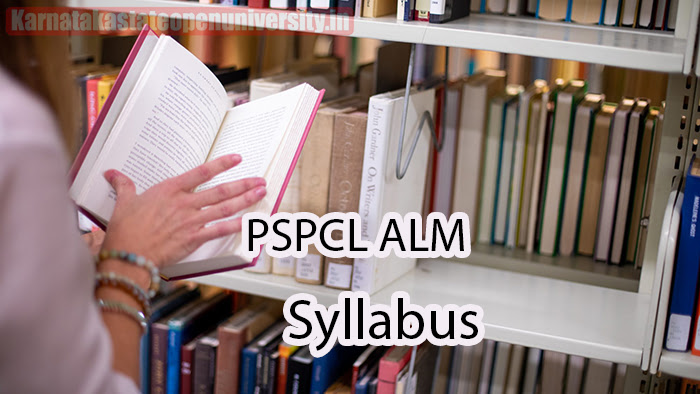 PSPCL ALM Syllabus 