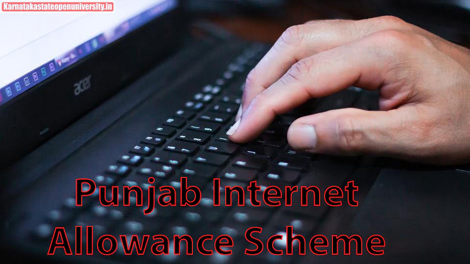 Punjab Internet Allowance Scheme