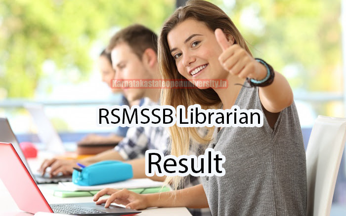 RSMSSB Librarian Result 